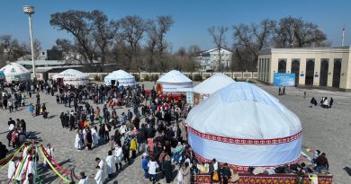 Жамбылдықтар әз-Наурыз мерекесін кең көлемде атап өтті