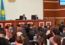 Сарысу ауданында әлеуметтік әріптестік пен еңбек қатынастарын реттеу жөніндегі комиссия отырысы өтті
